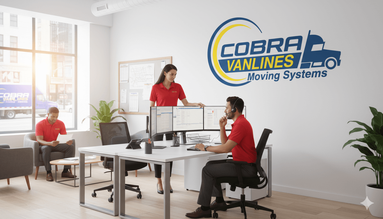 Cobra Vanlines office team